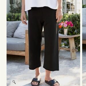 Frank & Eileen Black Cropped Ankle Pants